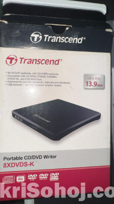 TRANSCEND PORTABLE CD/DVD WRITER